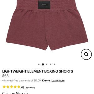 Talentless shorts elements collection